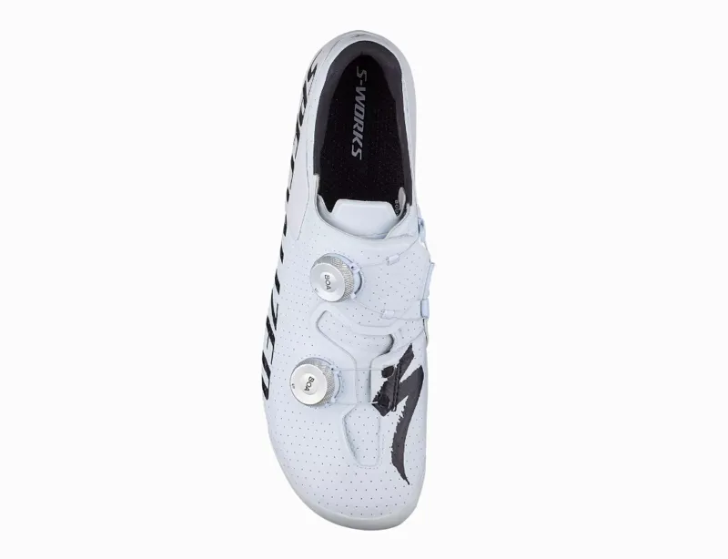 S-Works Ares 2 Road Cycling Shoes - Team White-3