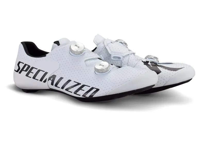 S-Works Ares 2 Road Cycling Shoes - Team White-1