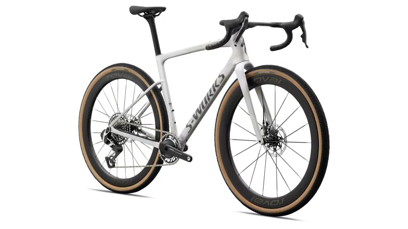 2027 S-Works Crux 5 Gravel Bike - Silver Dust/Amethyst Frost-1