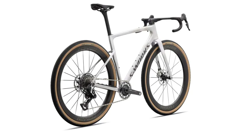 2027 S-Works Crux 5 Gravel Bike - Silver Dust/Amethyst Frost-2