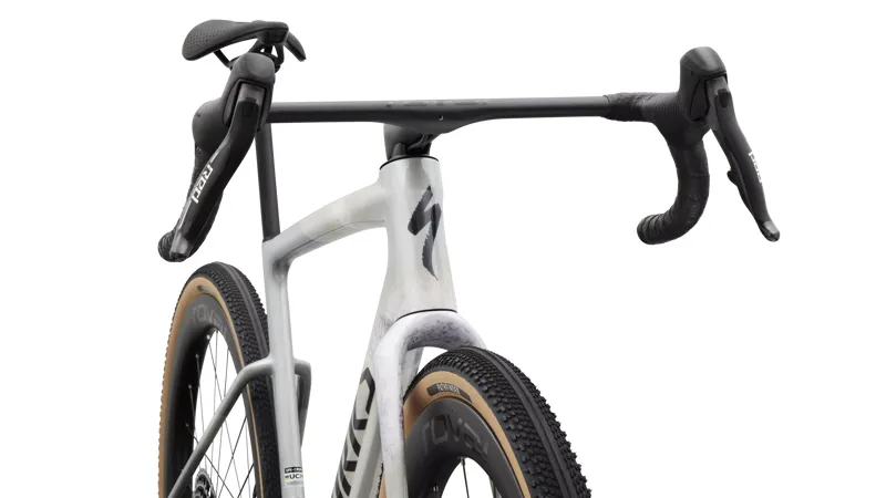 2027 S-Works Crux 5 Gravel Bike - Silver Dust/Amethyst Frost-4