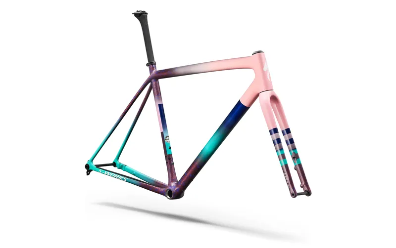 2026 S-Works Crux Gravel Bike Frameset - Desert Rose-1