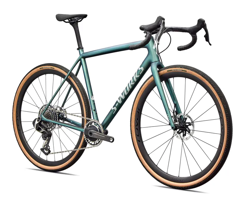 2026 S-Works Crux SRAM Red XPLR Gravel Bike - Premium Fjord/Dolomite-1