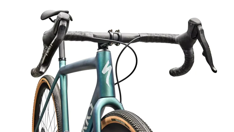 2026 S-Works Crux SRAM Red XPLR Gravel Bike - Premium Fjord/Dolomite-4