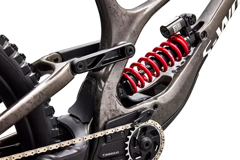 2027 S-Works Demo 11 Downhill Mountain Bike - Gloss Charcoal/Dolomite-6