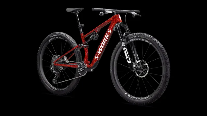 2026 S-Works Epic 8 Mountain Bike - Gloss Fiery Red Dry Impasto-4