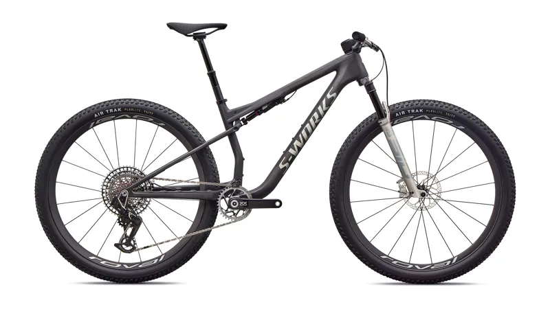 2027 S-Works Epic 9 Ultralight LTD XC Mountain Bike - Satin Carbon/Silver Foil