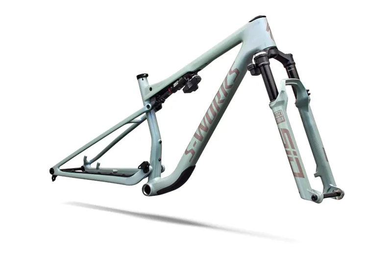 2027 S-Works Epic 9 XC Mountain Bike Frameset - Gloss Agave Grey-1