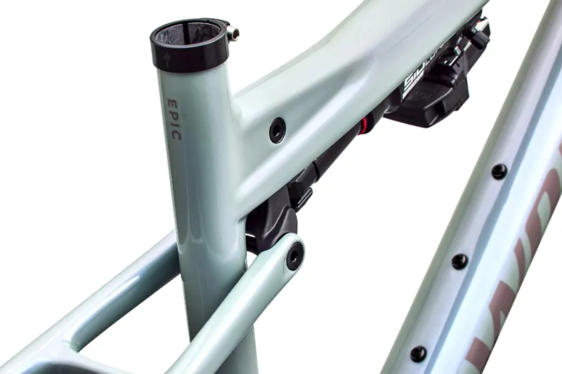 2027 S-Works Epic 9 XC Mountain Bike Frameset - Gloss Agave Grey-4