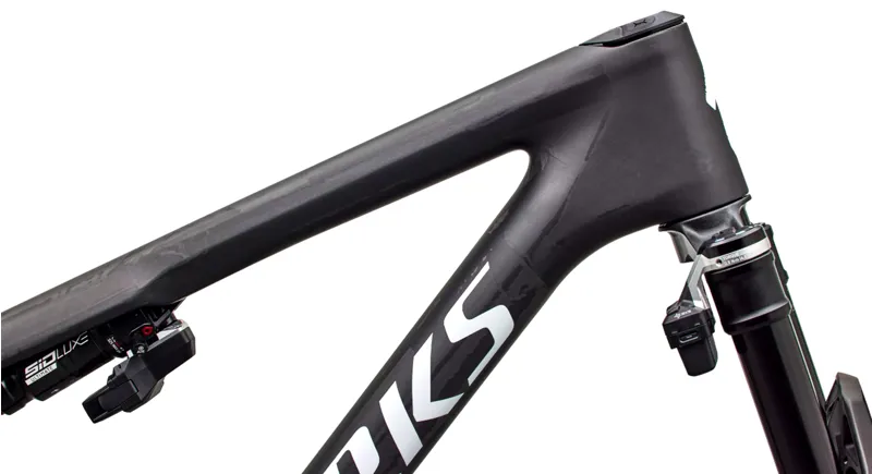 2027 S-Works Epic 9 XC Mountain Bike Frameset - Satin Carbon/White Silver-3