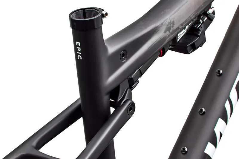 2027 S-Works Epic 9 XC Mountain Bike Frameset - Satin Carbon/White Silver-4