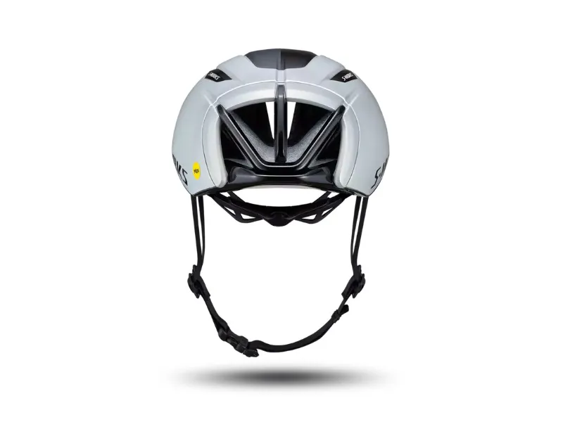 S-Works Evade 3 Road Cycling Helmet - Silver Dust-3