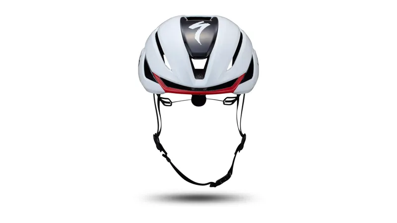 S-Works Evade 4 CE Road Cycling Helmet - White/Red-2