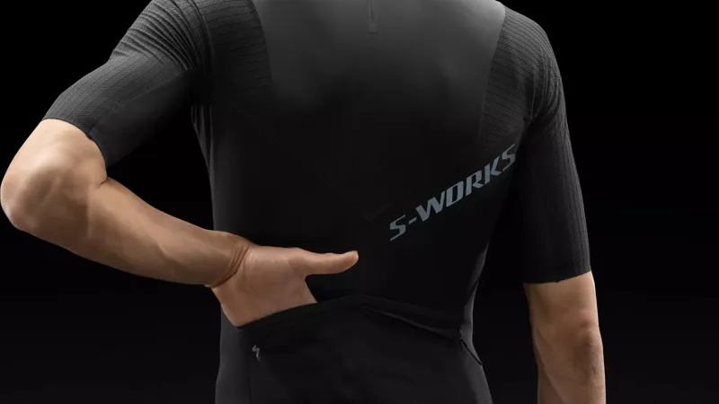 S-Works Race Mens Short Sleeve Cycling Jersey - Black-6