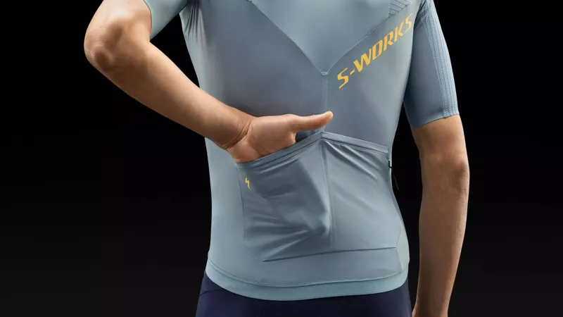 S-Works Race Mens Short Sleeve Cycling Jersey - Glacial-7