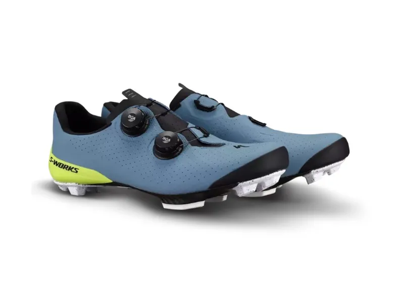 S-Works Recon Gravel and Mountain Bike Shoes - Grey Blue