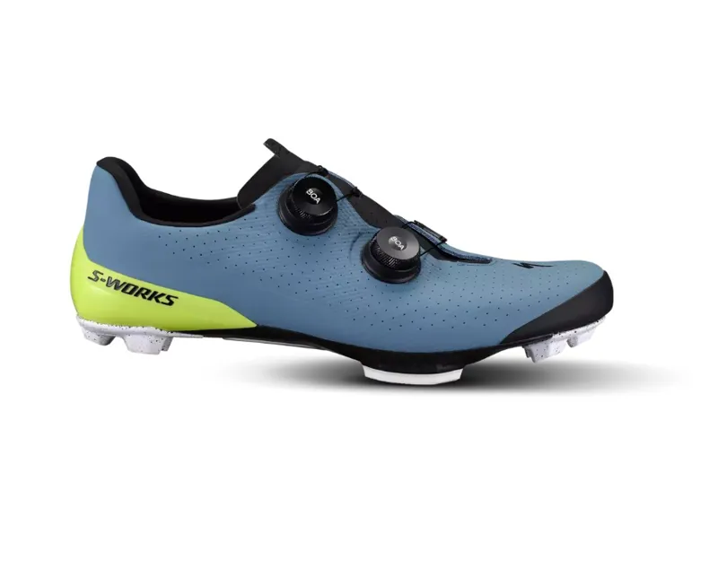 S-Works Recon Gravel and Mountain Bike Shoes - Grey Blue-1
