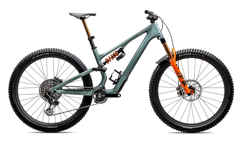 2025 S-Works Stumpjumper 15 LTD Fox DHX Valve Neo Mountain Bike - Gloss Fjord