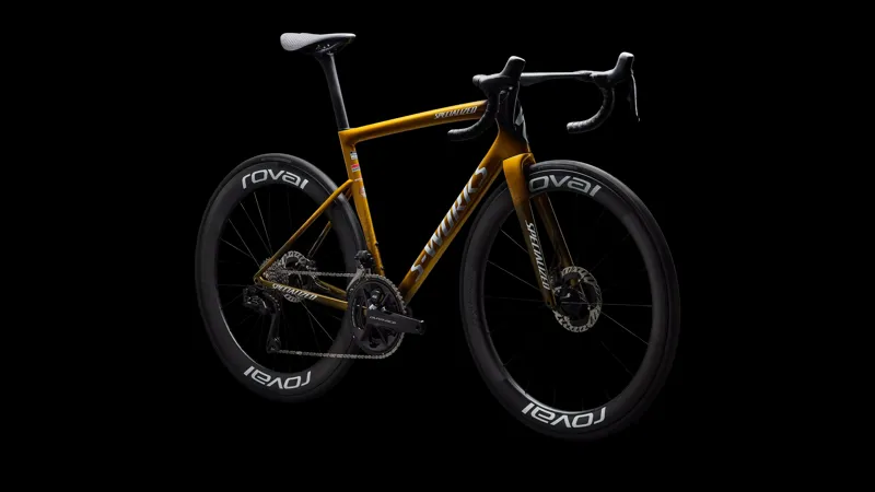 2025 S-Works Tarmac SL8 LTD Road Bike - Remco Golden Season-5