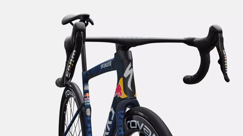 2026 S-Works Tarmac SL8 LTD Road Bike - Red Bull Bora 2025 TDF Blue-4