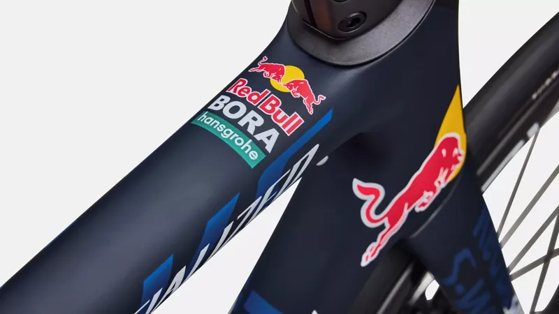 2026 S-Works Tarmac SL8 LTD Road Bike - Red Bull Bora 2025 TDF Blue-6