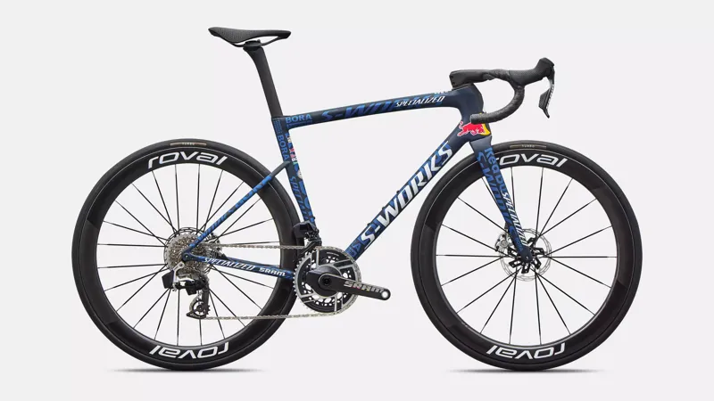 2026 S-Works Tarmac SL8 LTD Road Bike - Red Bull Bora 2025 TDF Blue