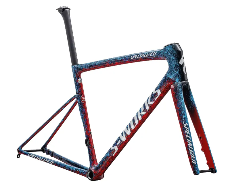 2025 S-Works Tarmac SL8 Road Bike Frameset - FDJ Suez Team Edition - Size 52cm