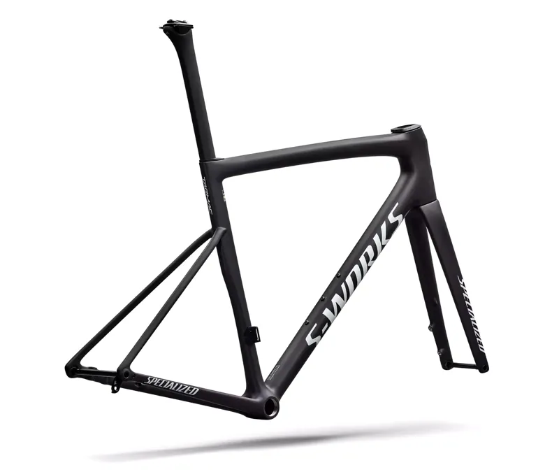 2026 S-Works Tarmac SL8 Road Bike Frameset - Satin Carbon/Cyan-2