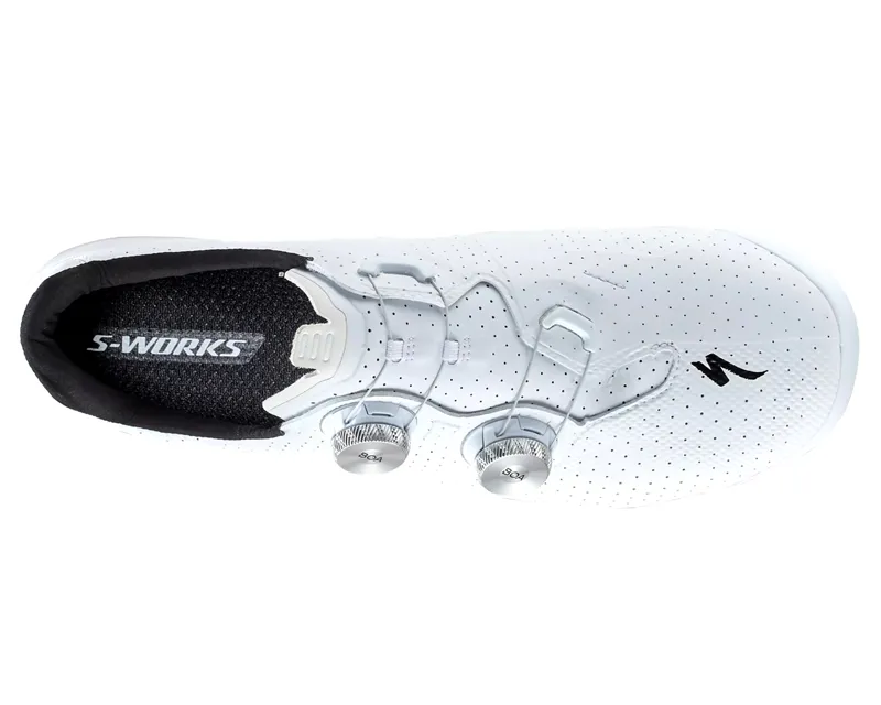S-Works Torch Road Cycling Shoe - Wide - White-1