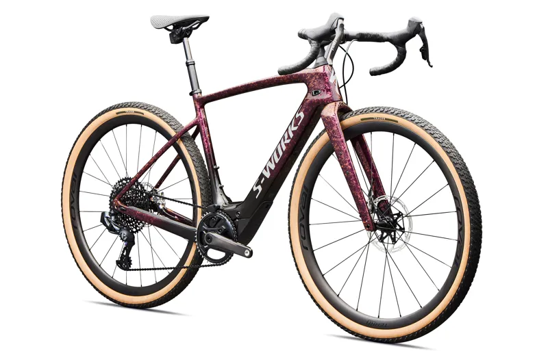 2026 S-Works Turbo Creo SL 2 Electric Road Bike - Gloss Bordeaux-4