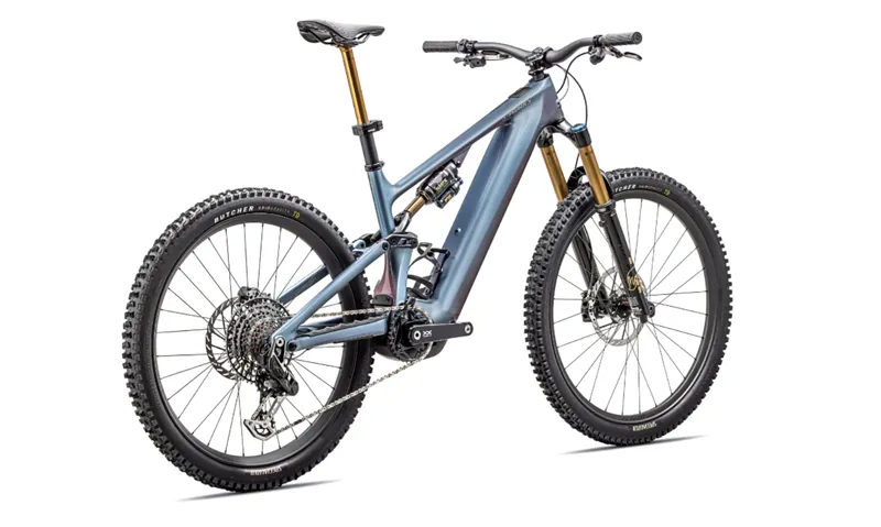 2026 S-Works Turbo Levo 4 Electric Mountain Bike - Gloss Glacial Metallic-2