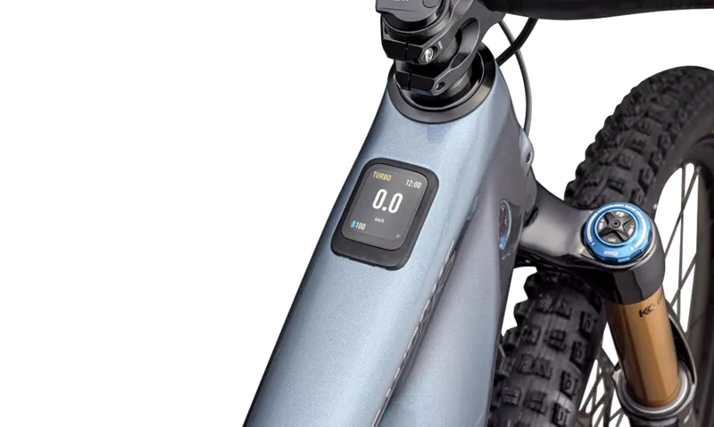 2026 S-Works Turbo Levo 4 Electric Mountain Bike - Gloss Glacial Metallic-6