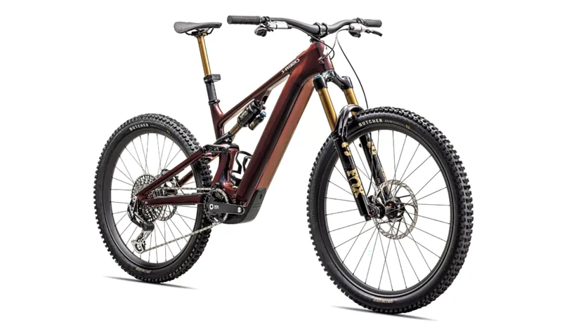 2026 S-Works Turbo Levo 4 Electric Mountain Bike - Gloss Red Pearl-1