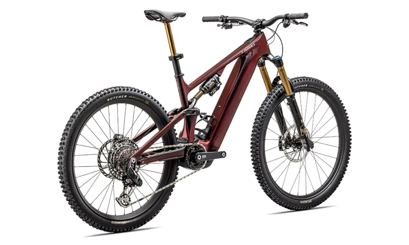 2026 S-Works Turbo Levo 4 Electric Mountain Bike - Gloss Red Pearl-2