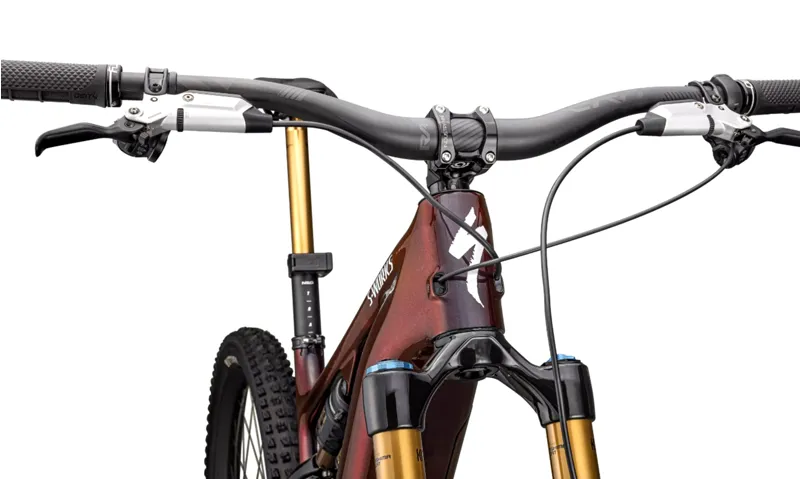 2026 S-Works Turbo Levo 4 Electric Mountain Bike - Gloss Red Pearl-4