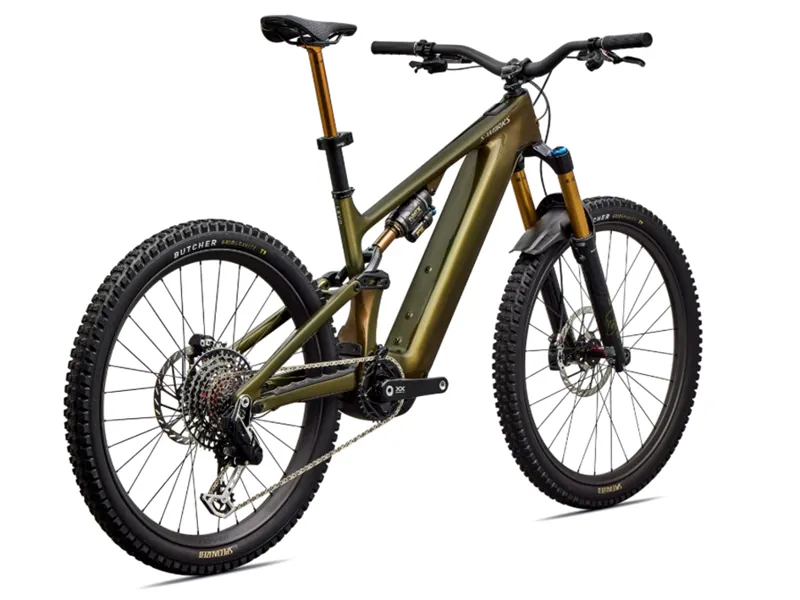 2026 S-Works Turbo Levo 4 Electric Mountain Bike - Laurel Green/Burnt Gold-2