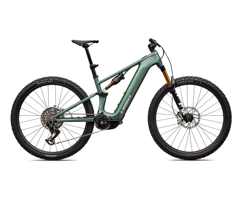 2026 S-Works Turbo Levo R Electric Mountain Bike - Gloss Premium Fjord