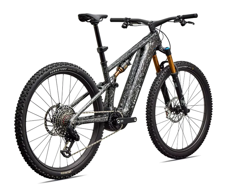 2026 S-Works Turbo Levo R Electric Mountain Bike - Gloss Shadow Silver-6