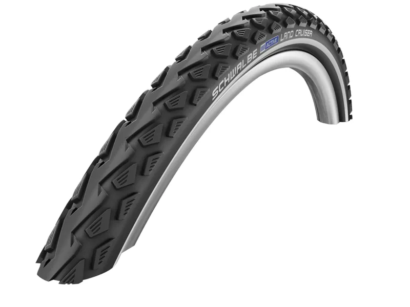 Schwalbe Land Cruiser Kevlar 700 x 47mm / 28 x 1.75 Wired Tyre- Black