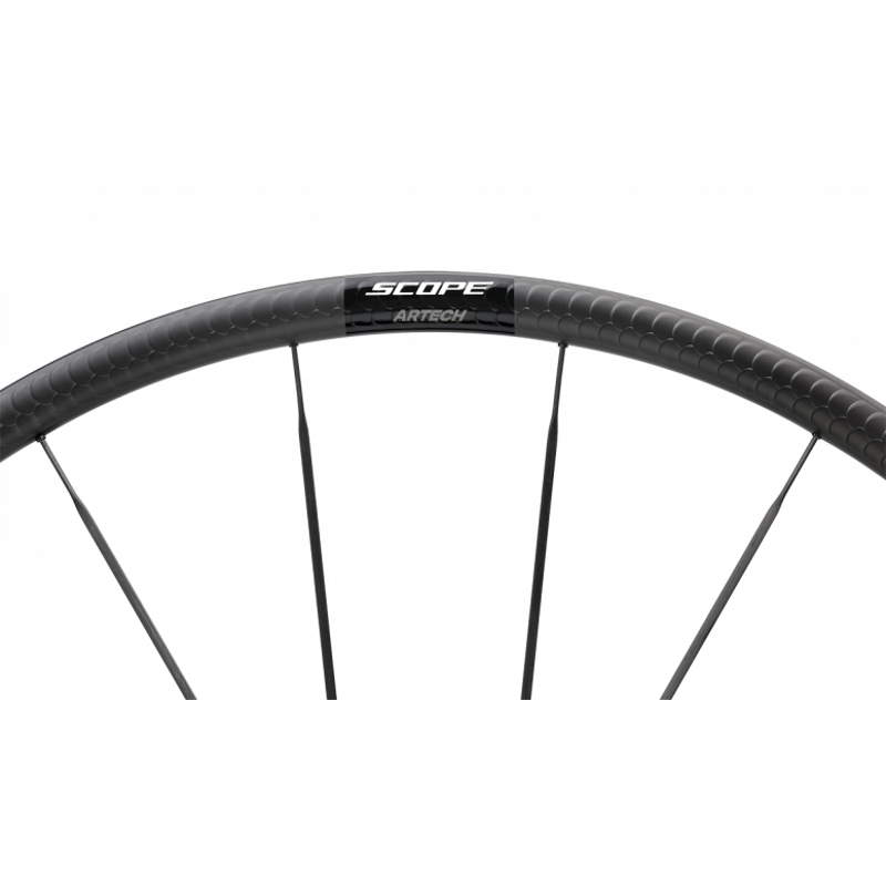 Scope Cycling Artech 2A All-Road Disc Brake 700c Wheelset Shimano - White-3