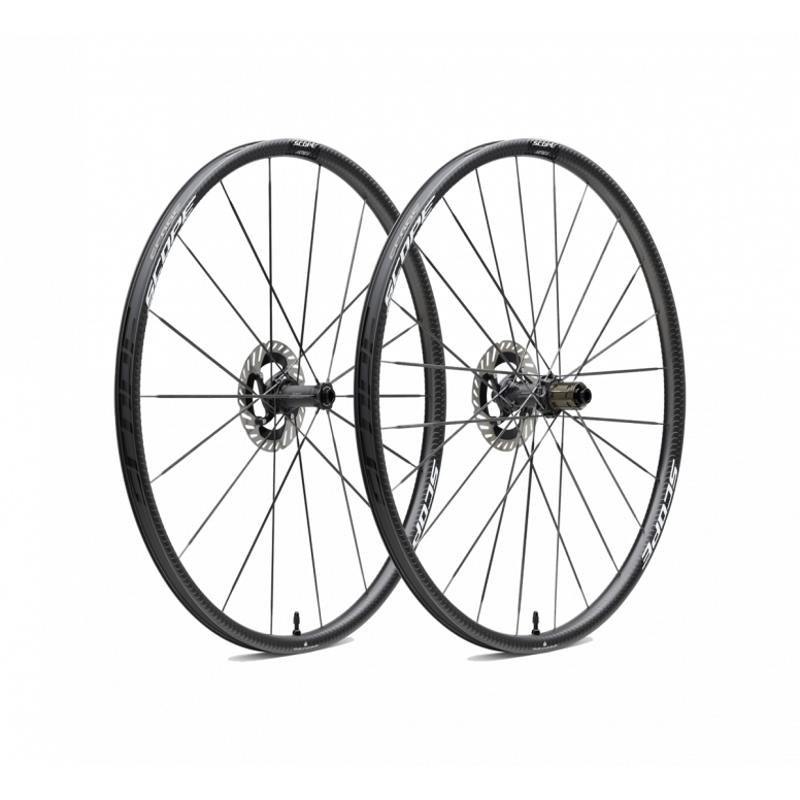 Scope Cycling Artech 2A All-Road Disc Brake 700c Wheelset Shimano - White