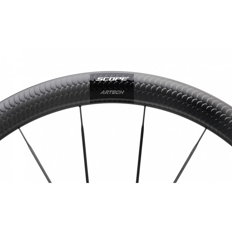 Scope Cycling ARTECH 4 Disc Brake Carbon 700c Road Wheelset SRAM-1