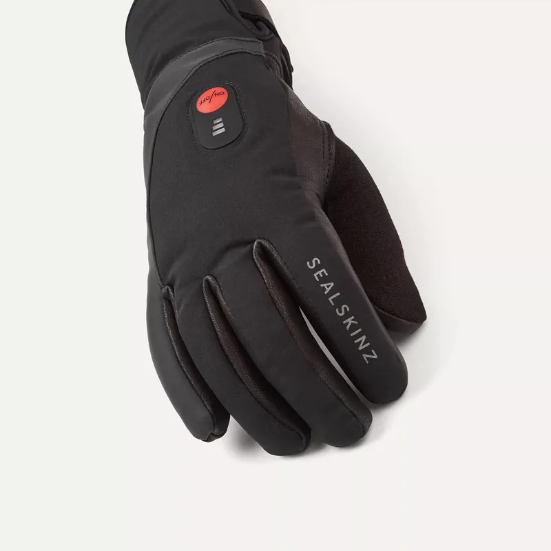 SealSkinz Upwell Waterproof Heated Cycle Glove - Black-2