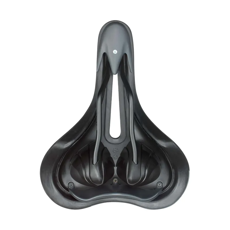 Selle Italia T 3 Flow Commuter Bike Saddle S2 - Black-4