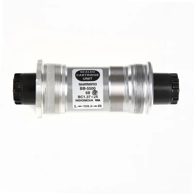 Shimano 105 BB-5500 Bottom Bracket - Silver/Black