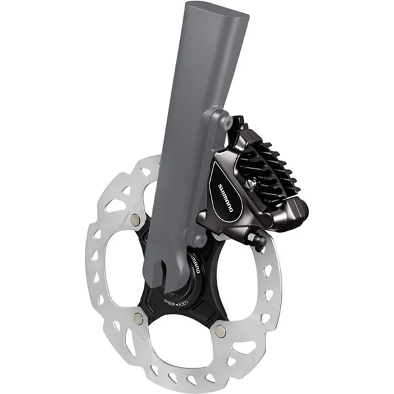 Shimano BR-RS805 Road Flat Mount Type Hydraulic Disc Brake Calliper Front - Grey