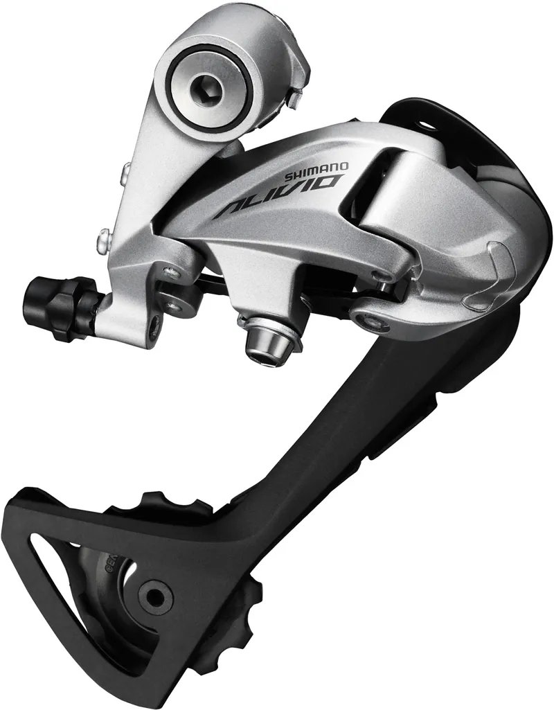 Shimano RD-T4000 Alivio 9-Speed Rear Derailleur SGS Top Normal - Silver