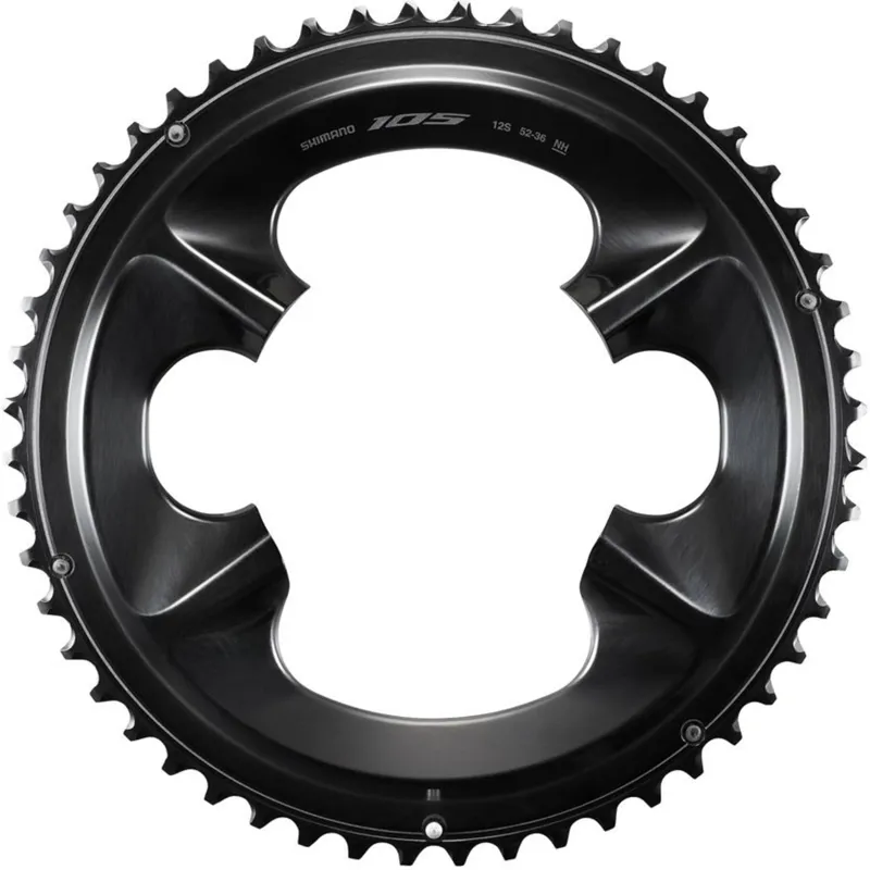Shimano 105 FC-R7100 12-Speed Outer Chainring 52T-NH for 52/36T