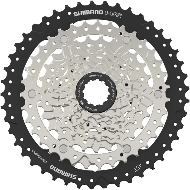 Shimano Acera CS-HG400 8-Speed Cassette 11-45T - Silver