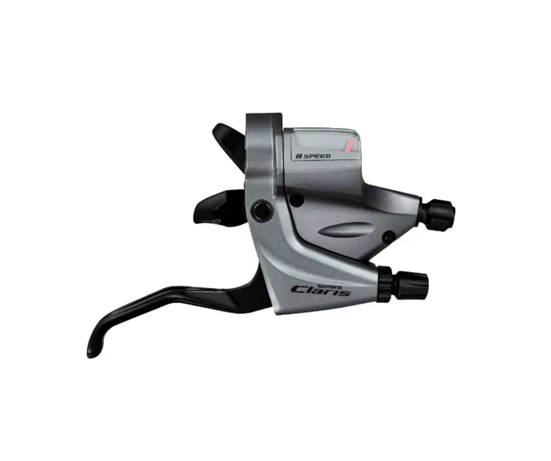 Shimano Claris ST-R240 8-Speed Road Flat Bar Shifter Levers for Triple